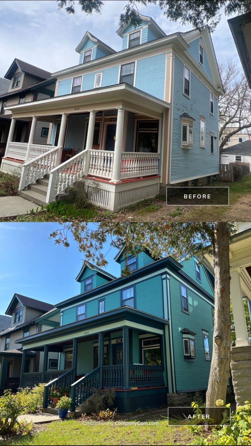 Minneapolis Victorian Transformation Before